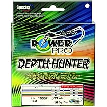 シマノ　POWER PRO DEPTH HUNTER 65Lb 4500Ft PowerPro 21100650333J 333 Yard Depth-Hunter Metered Line (65